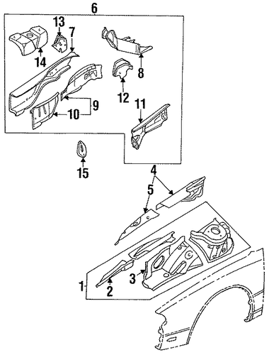 Altima STRUCTURAL COMPONENTS & RAILS