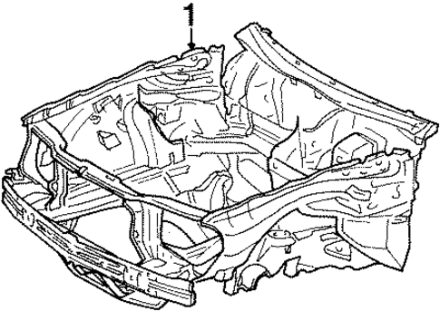 300CE INNER STRUCTURE