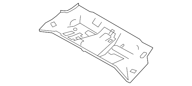 65512-1M510 Деталь FRONT FLOOR PAN