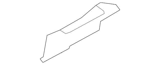 65542-1M510 Деталь SIDE EXTN, RIGHT