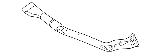 27810-1PA0A Деталь DEFROSTER DUCT, LEFT