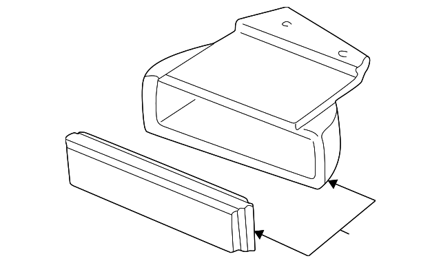 5977835 Деталь PARK LAMP, LEFT