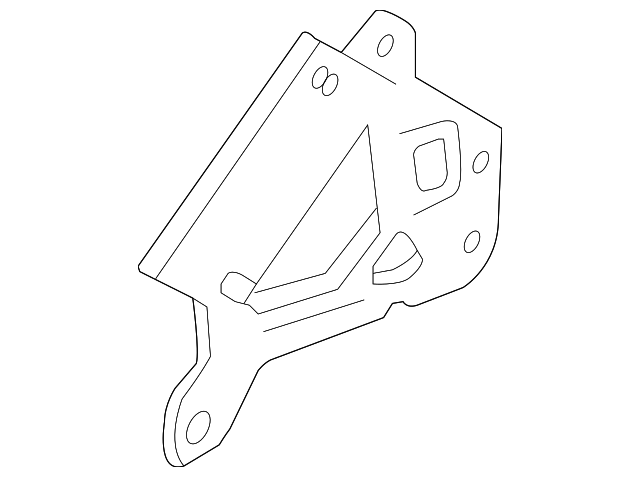 25788327 LOCK MODULE BRACKET, LEFT
