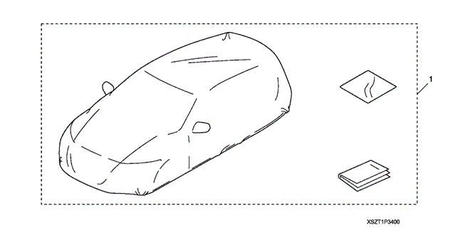 ACCESSORIES/CAR COVER for 2012 Honda CR-Z #1