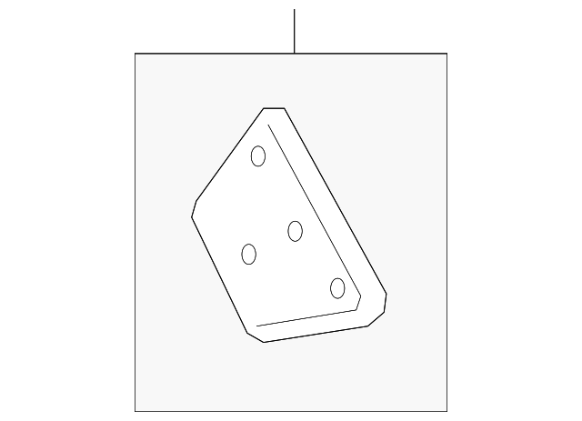68140798AA Деталь DRIVE ASSY BRACKET, RIGHT
