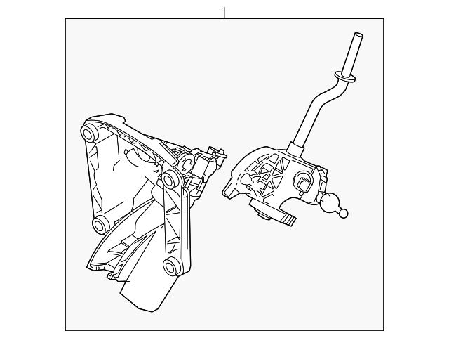 CD87-46-100C Деталь SHIFTER ASSY