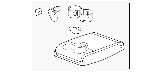 23185016 ARMREST