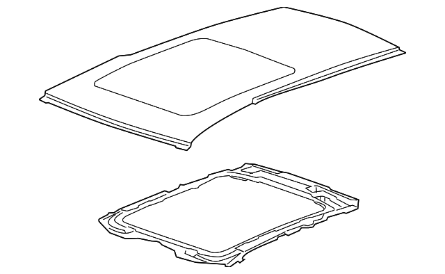 20924196 Деталь ROOF PANEL