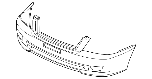 86511-3C010 Деталь BUMPER COVER