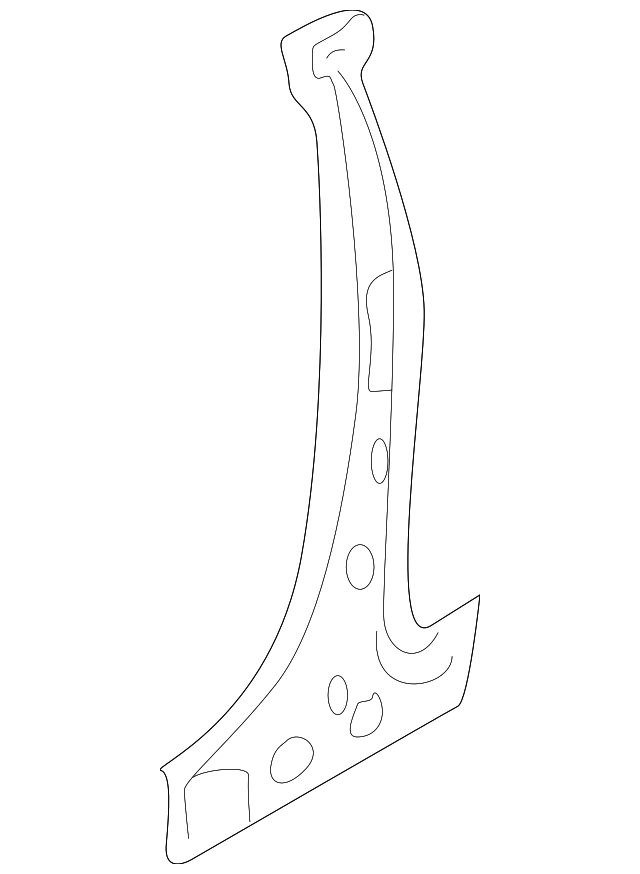 0K32A-71420A Деталь REINFORCEMENT, LEFT