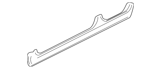 0K3YA-71291 Деталь ROCKER PANEL, LEFT