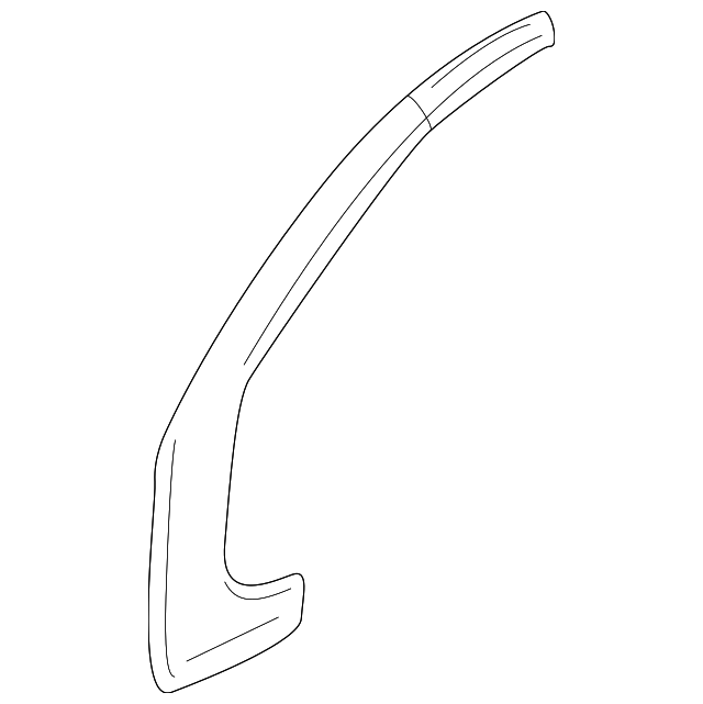 0K3YA-71270A Деталь HINGE PILLAR, LEFT