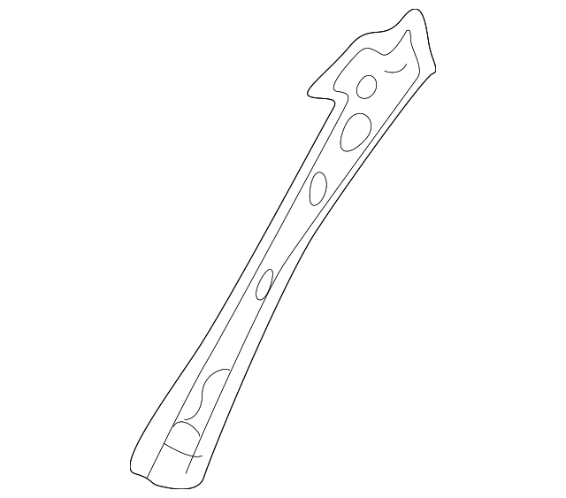0K32A-71240A Деталь INNER PILLAR, LEFT
