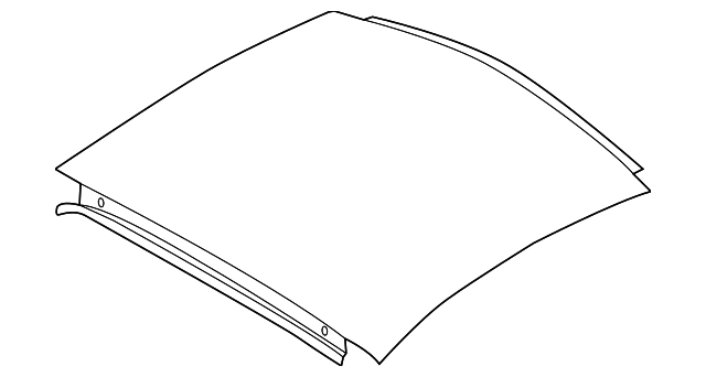8S8-817-111 Деталь ROOF PANEL