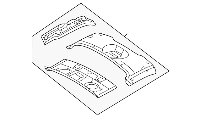 41327007806 Деталь REAR FRAME