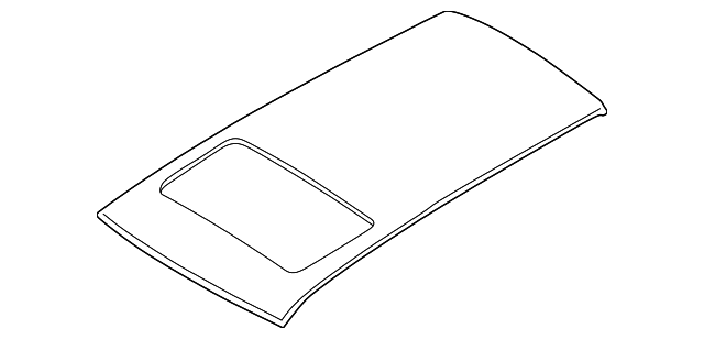 41318227353 Деталь ROOF PANEL
