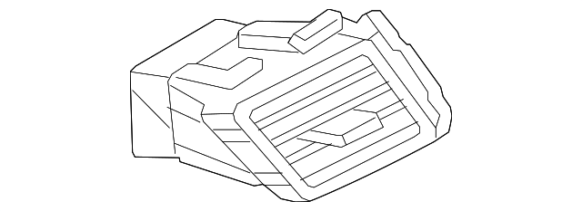 212-830-01-54-7J22 Деталь VENT GRILLE, LEFT