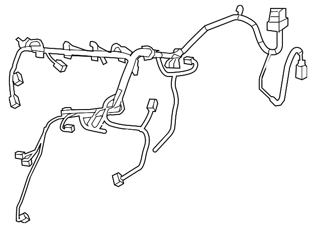68195578AD Деталь ENGINE HARNESS