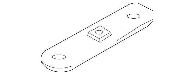 3D0-907-591-B Деталь CONTROL MODULE RETAINER