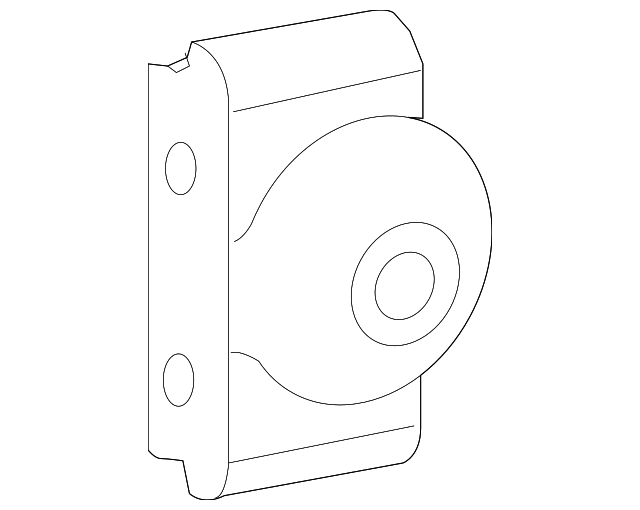 3D0-907-574-B Деталь DISTANCE SENSOR RETAINER