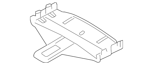3D0-907-371-A Деталь CONTROL MODULE BRACKET