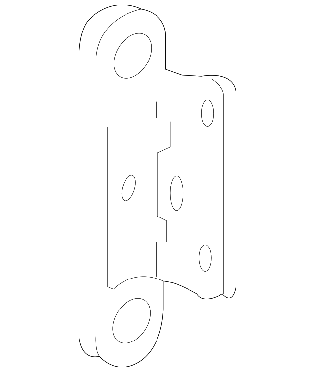 3D0-907-574-G Деталь DISTANCE SENSOR BRACKET
