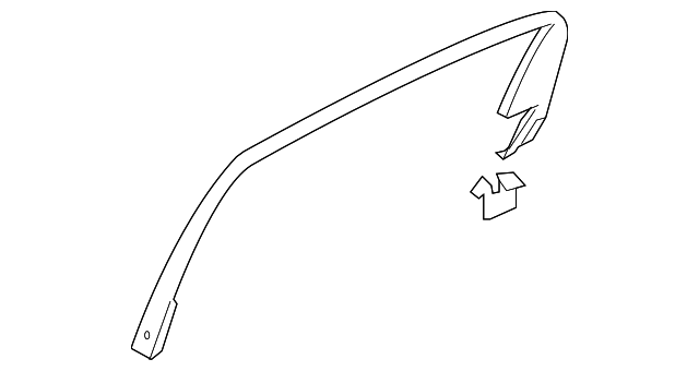 83920-3F000 Деталь FRAME MOLDING, RIGHT