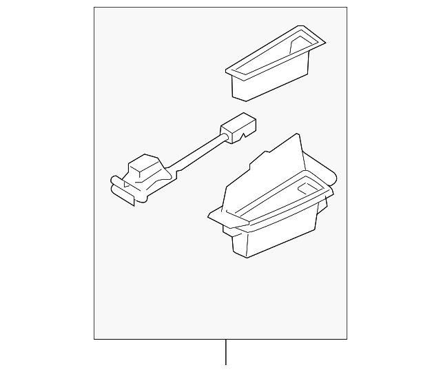 83750-3F10329 Деталь ASHTRAY ASSY, LEFT