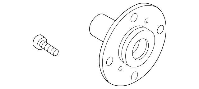 4342185Z00 Деталь HUB, RIGHT