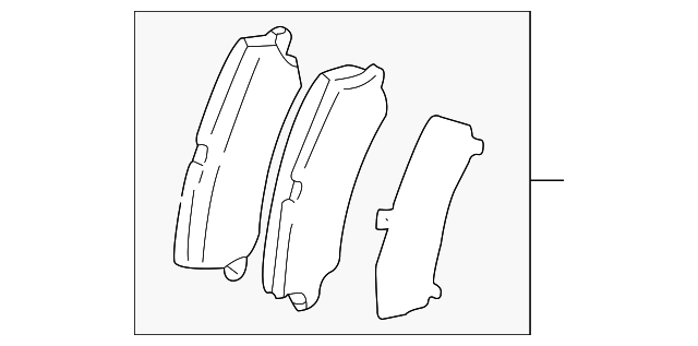 5520085Z10 Деталь BRAKE PADS
