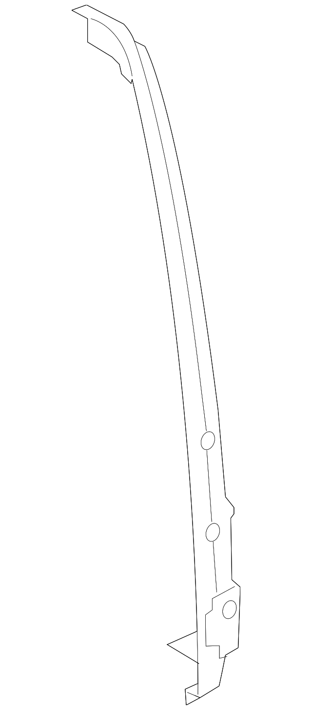 5121906AA Деталь CORNER PILLAR, LEFT