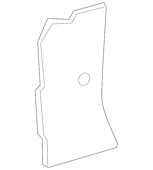 5096708AA Деталь INSULATION, RIGHT