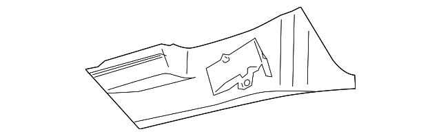 YB01XDVAA Деталь COWL SIDE PANEL, RIGHT