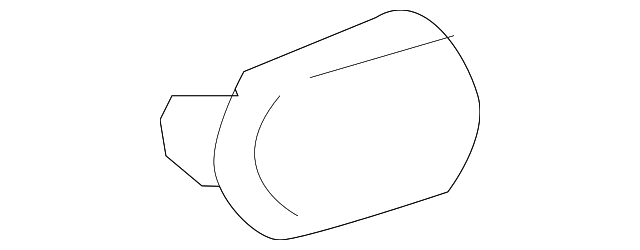 YA41XDVAA Деталь COWL SIDE PANEL PLUG, RIGHT