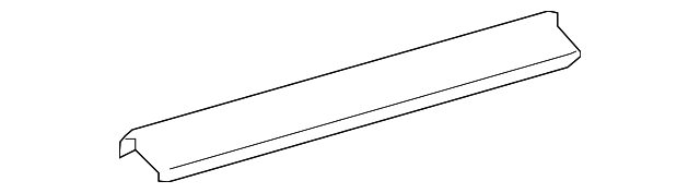 YU08XDVAA Деталь SCUFF PLATE, RIGHT