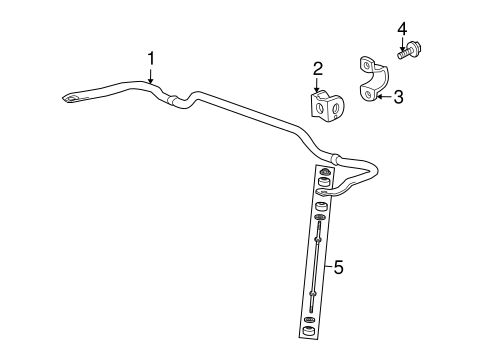 Enclave STABILIZER BAR & COMPONENTS