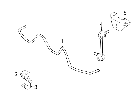 Q45 STABILIZER BAR & COMPONENTS