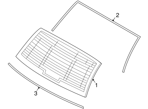 Amanti GLASS & HARDWARE - BACK