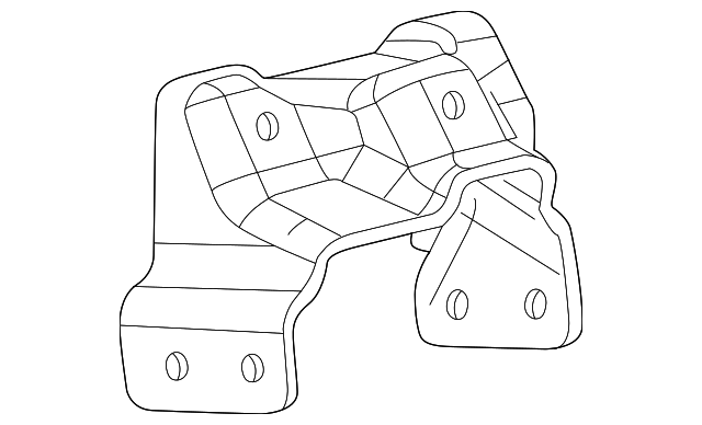 15113855 Деталь MOUNT BRACKET, RIGHT