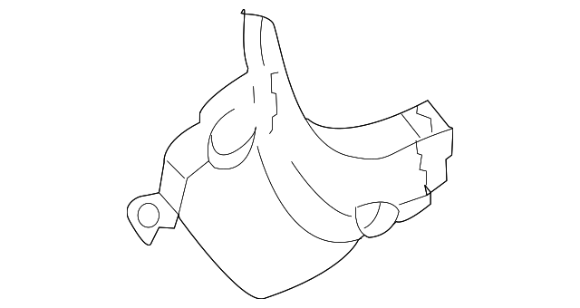 YL8Z-7802344-AAD Деталь COWL TRIM, RIGHT