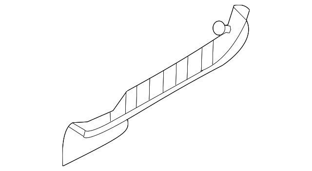 5L8Z-7813228-AAC Деталь SCUFF PLATE, RIGHT