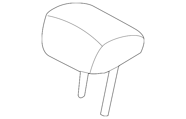 89705-E4050ASK Деталь HEADREST, CENTER, LEFT
