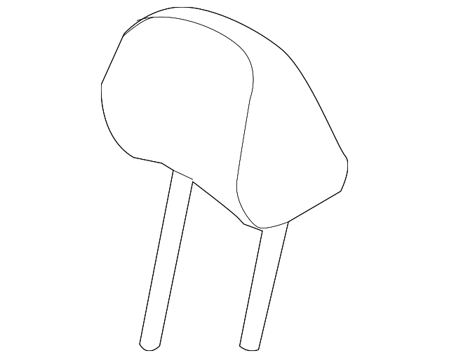 89700-E4000ASY Деталь HEADREST, OUTER, RIGHT