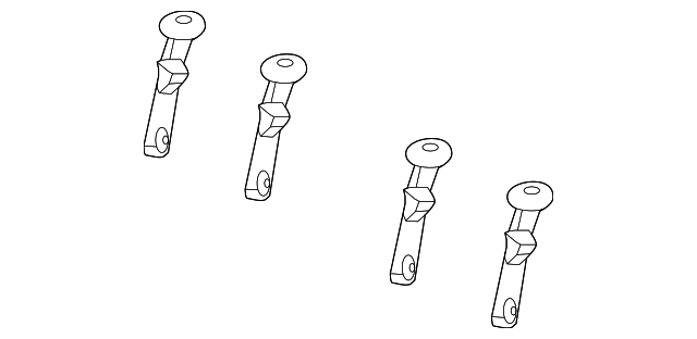 89722-B2000GA6 Деталь HEADREST GUIDE, LEFT
