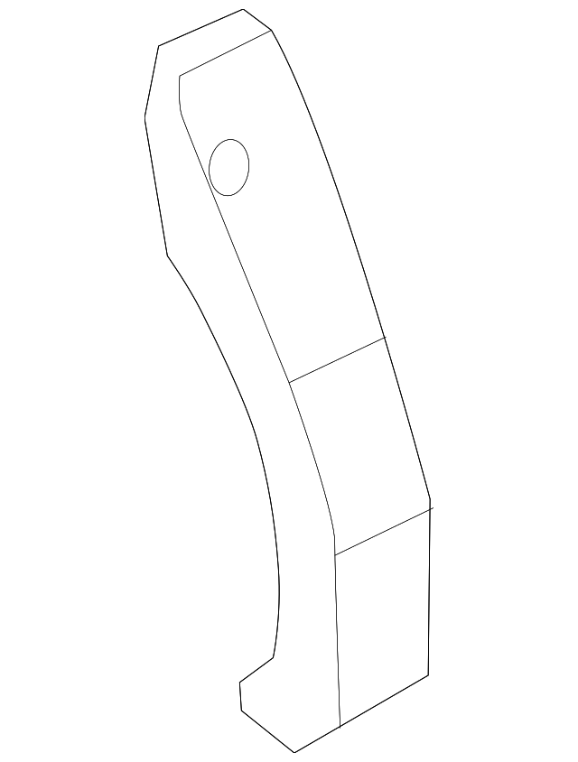 SU003-05866 Деталь LOWER BRACKET, RIGHT