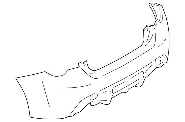 SU003-01494 Деталь BUMPER COVER