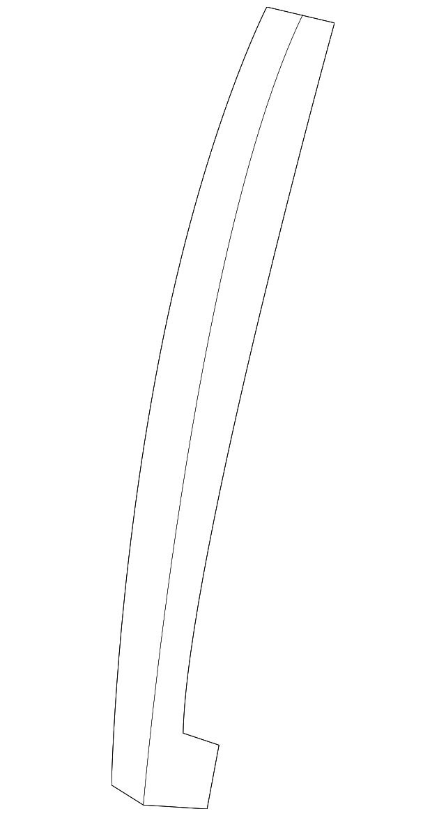 22605950 REAR CHANNEL, RIGHT
