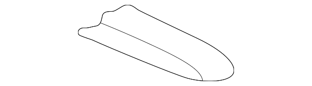 15751315 Деталь RAIL COVER, RIGHT