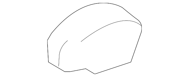 72997-04020-C0 SEAT BRACKET UPPER COVER, LEFT