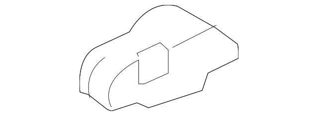 72996-04020-C0 SEAT BRACKET UPPER COVER, RIGHT